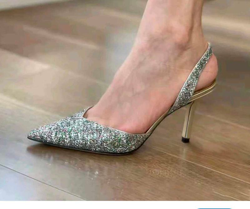 Sparkling Glitter Heels