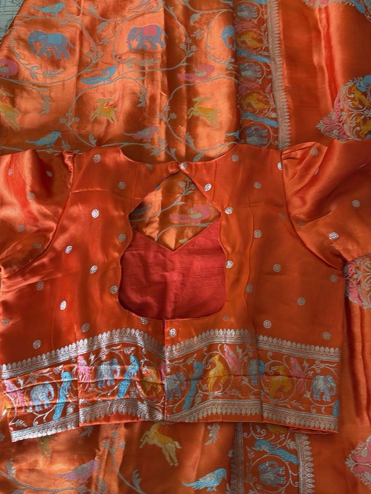 pure weaving georgette saree