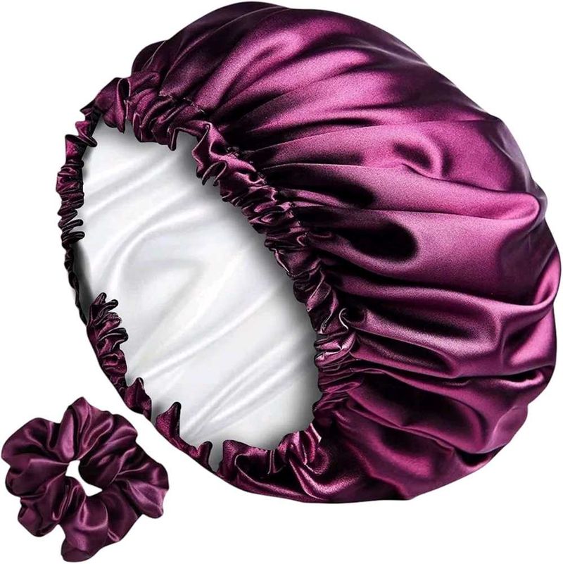 🎀Silk Hair Bonnet with Scrunchie
