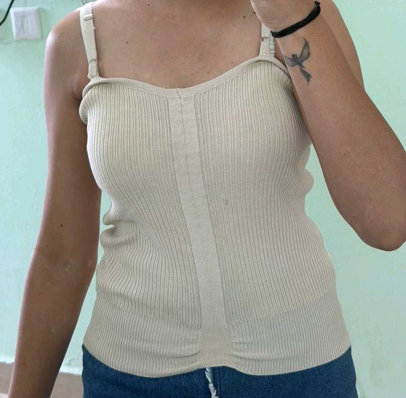 Ribbed Camisole Top