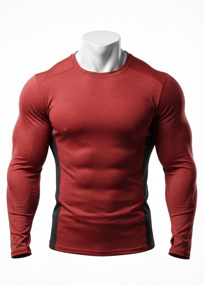 Men's Long Sleeve Athletic T-Shirt