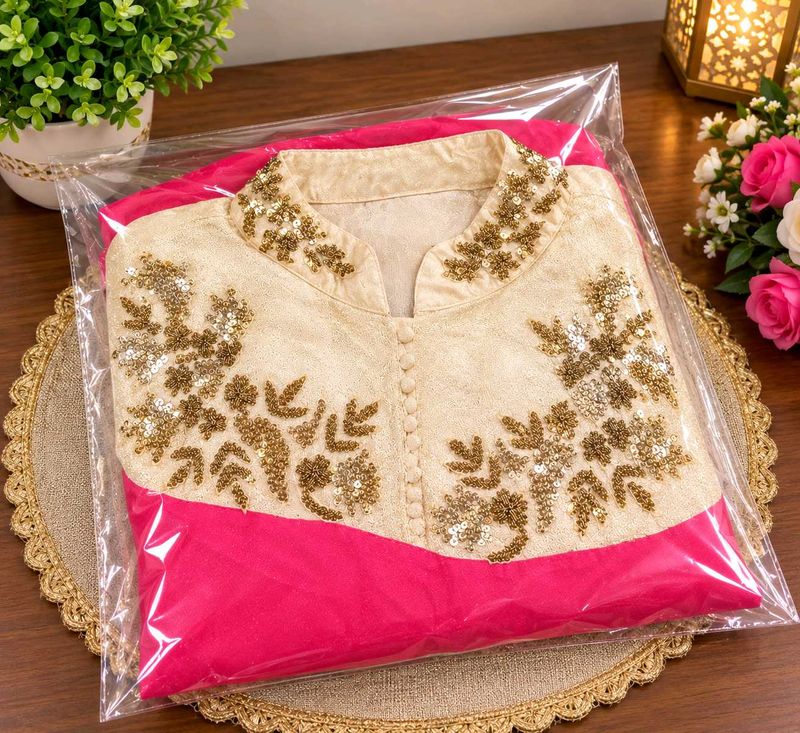 Elegant Embroidered Kurta