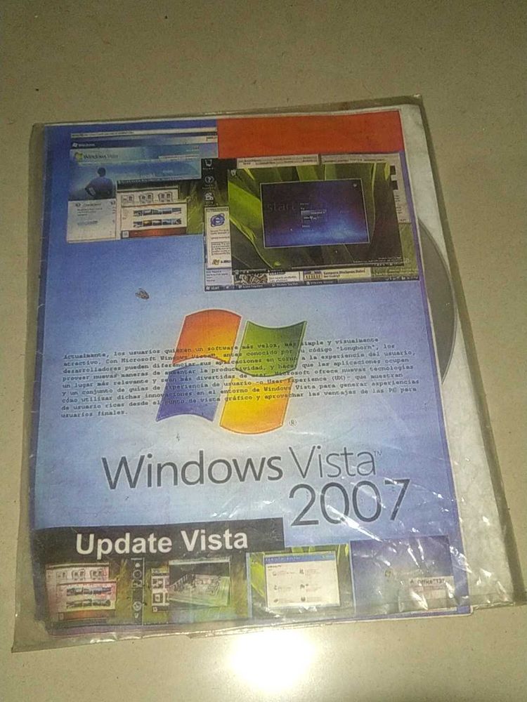 Windows Vista Operating System DVD
