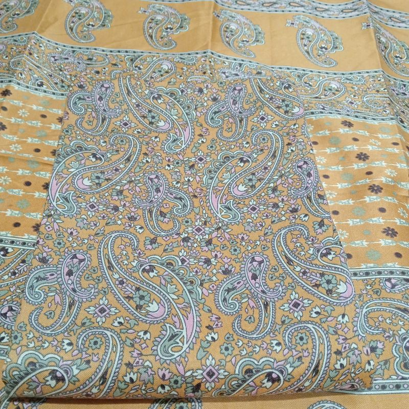 Flower Printed Pashmina Suit