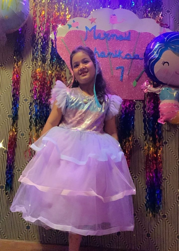 girls mermaid dress