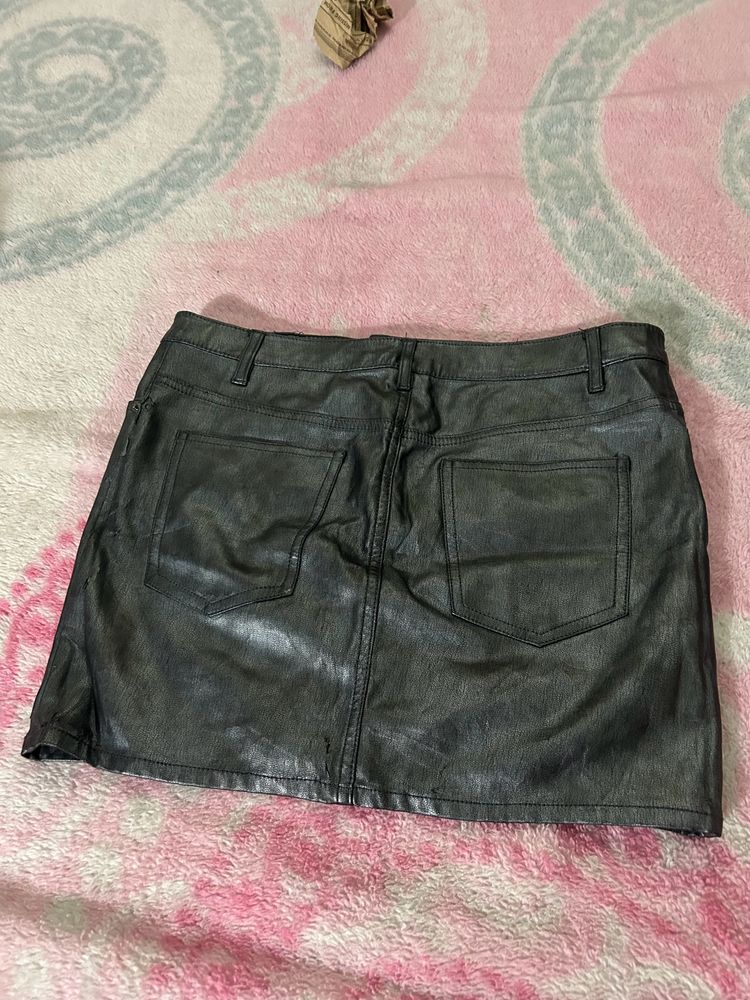 Leather Skirt