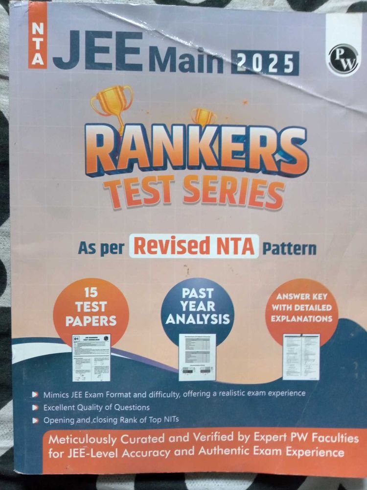 PW IIT-JEE TEST SERIES