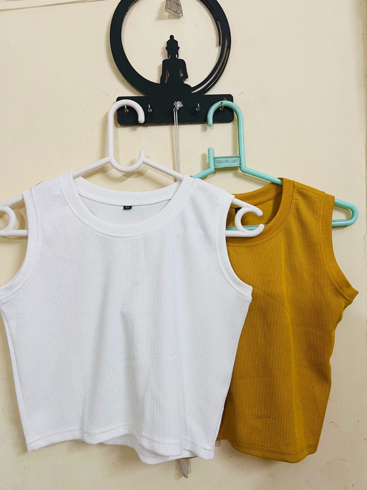 Bundle of 2 Ribbed Tank Tops