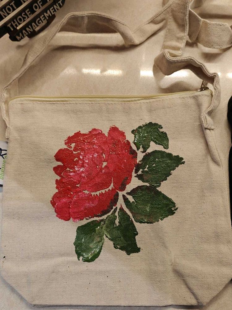 Hand-painted Sling Bags on sale