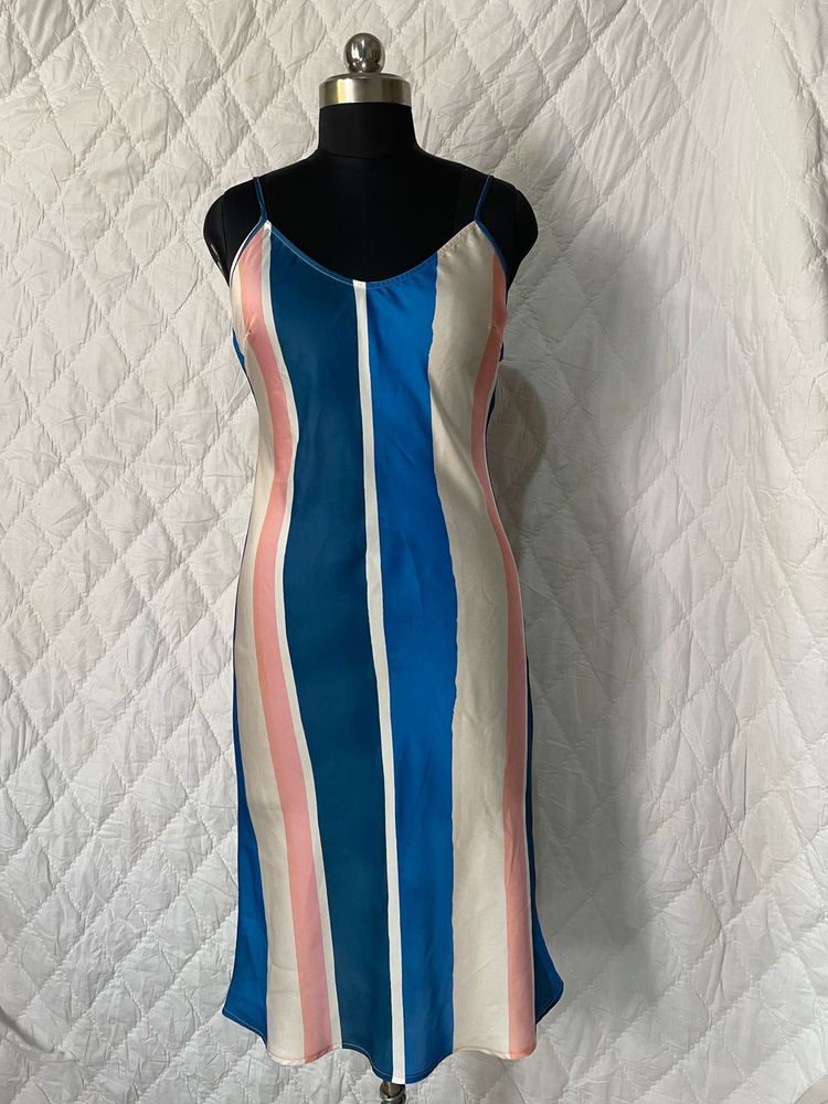 Striped Slip Dress