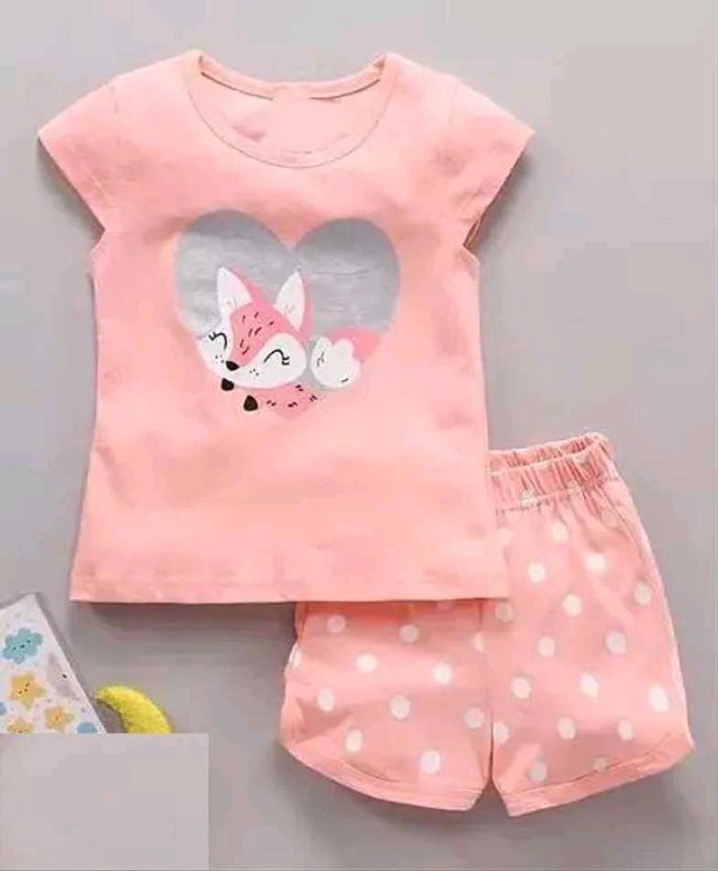 Cute Fox &amp; Polka Dot Outfit