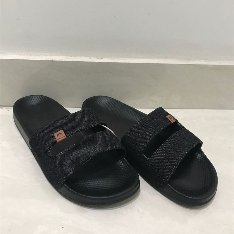 Stylish Black Slides