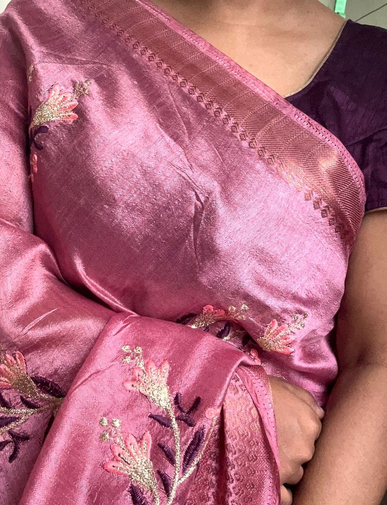 🌸Saree with Blouse 🌸