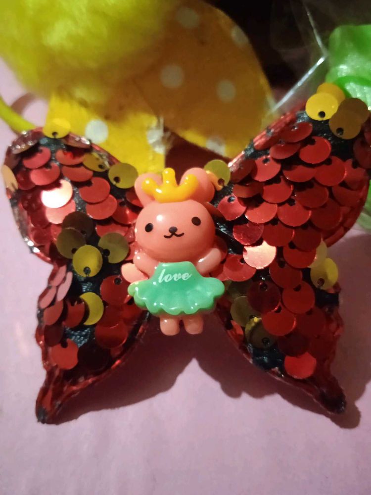 Sparkly Butterfly Hair Clip