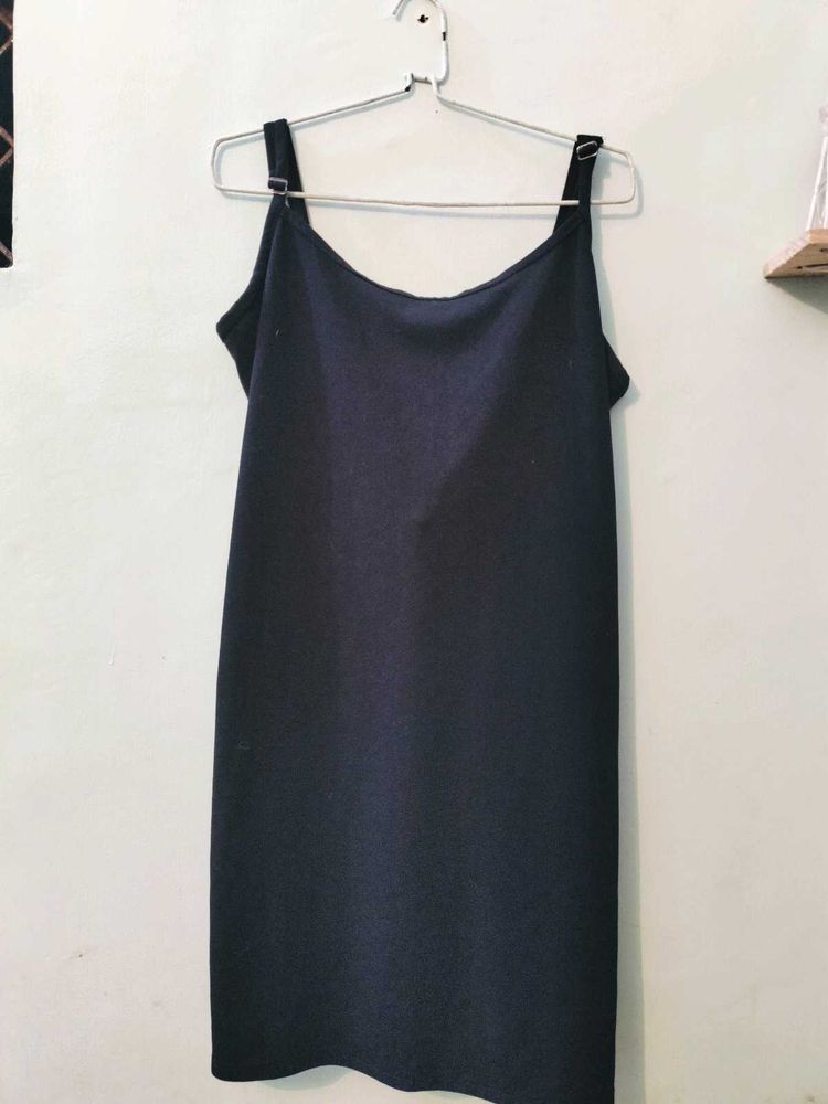 Sleeveless Black Casual Dress (free delivery)