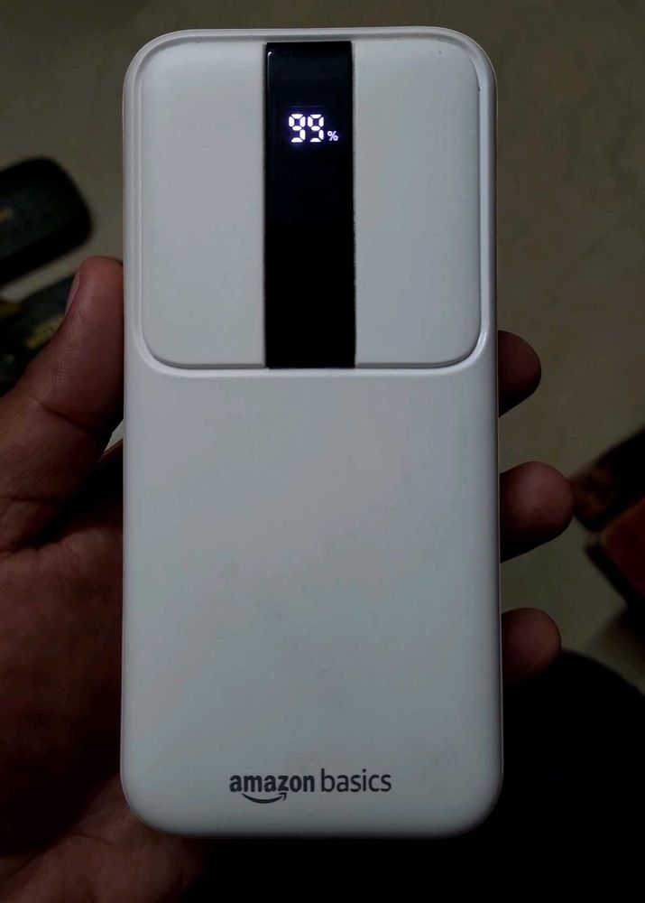 Amazon Basics 20000mAh Power Bank with display