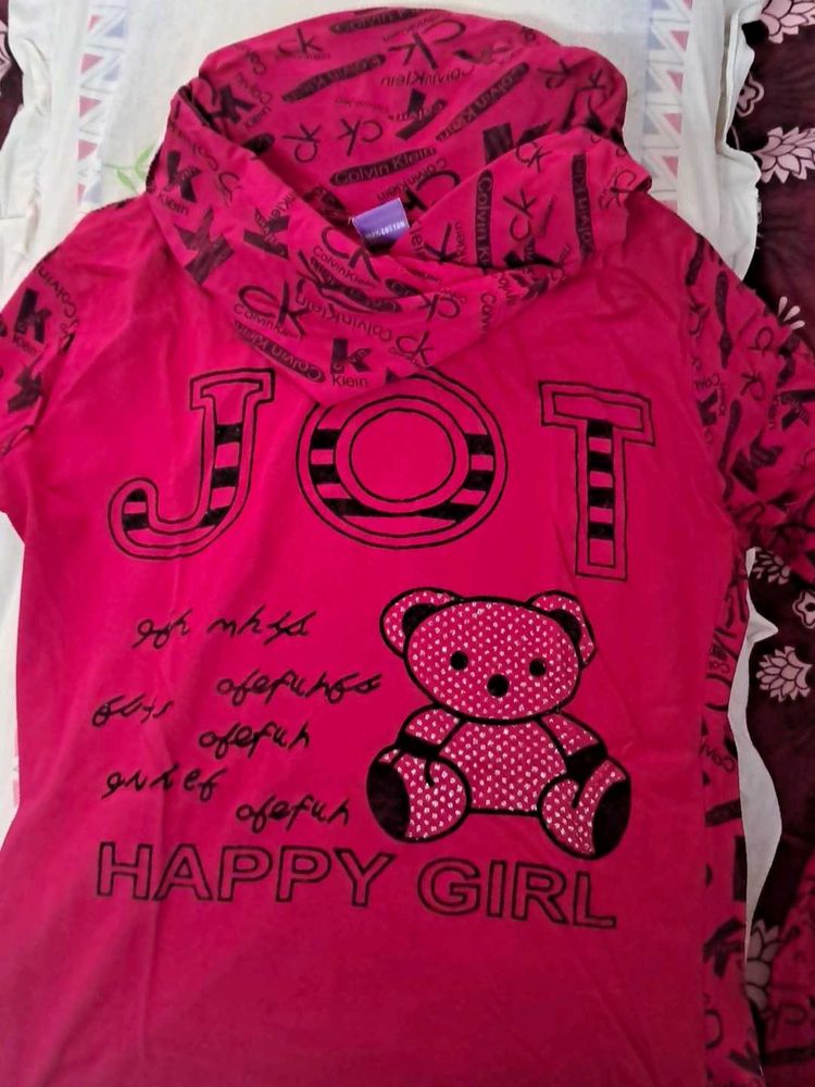 Cute Teddy Bear "Happy Girl" Kurta