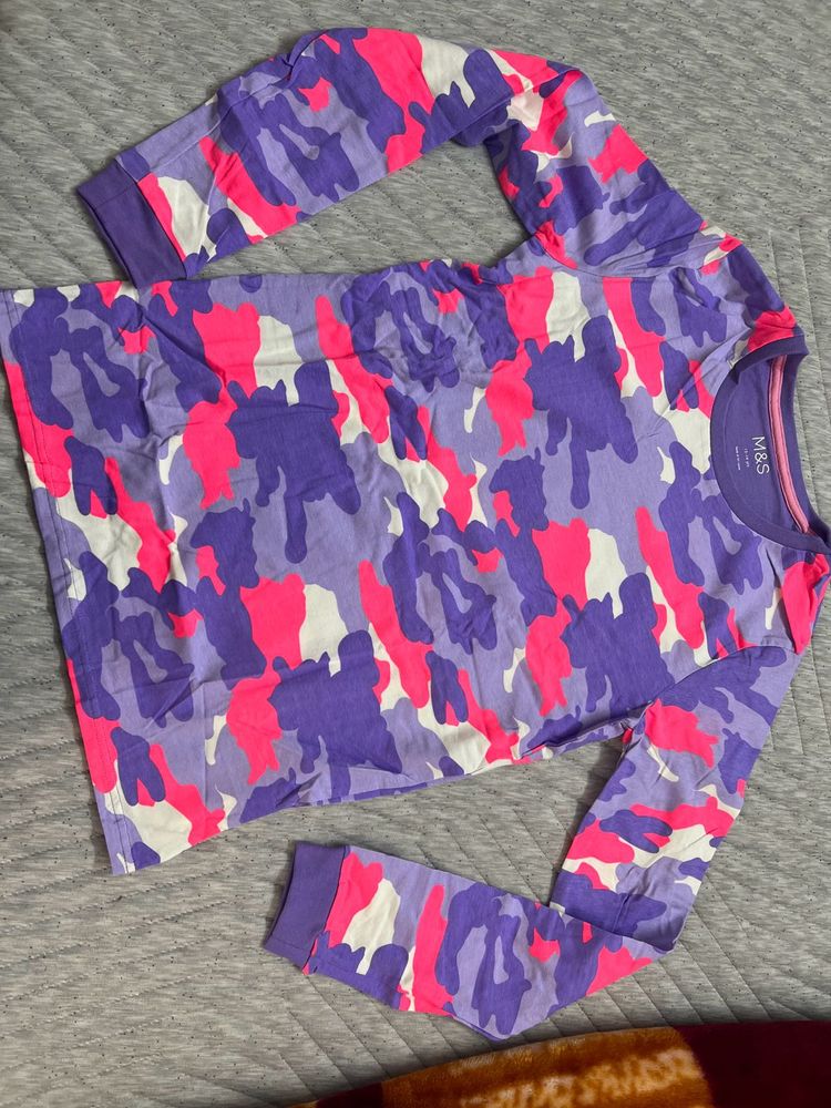 Girls T-SHIRT PYJAMA SET