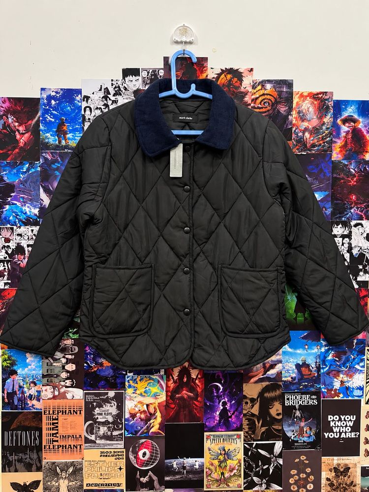 Quilted Black Jacket