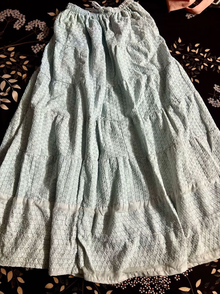 Tiered Maxi Skirt