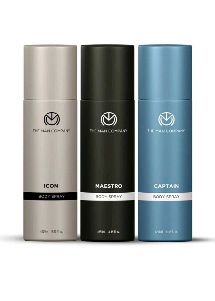 The Man Company Body Sprays - Set of 3