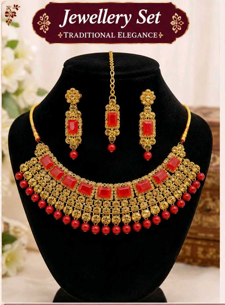 bridal neck set