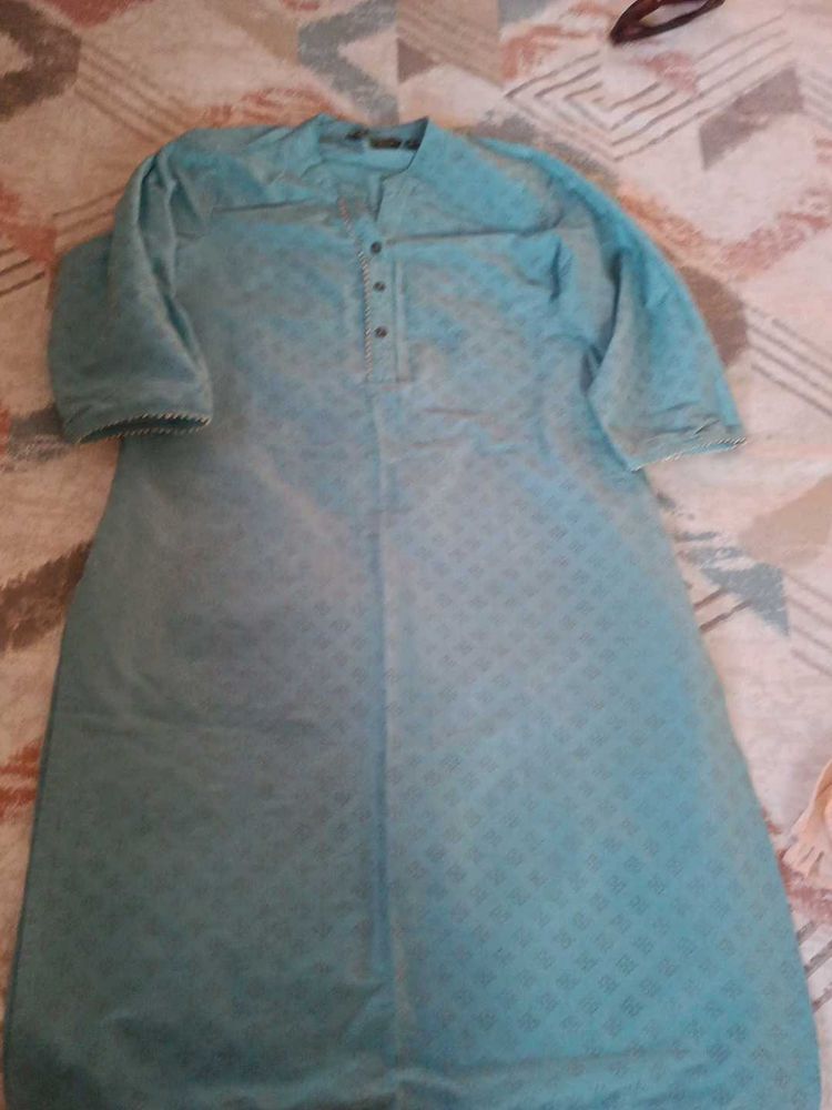 Men's Teal Kurta