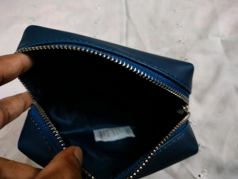 The Mom's Co. Blue Pouch