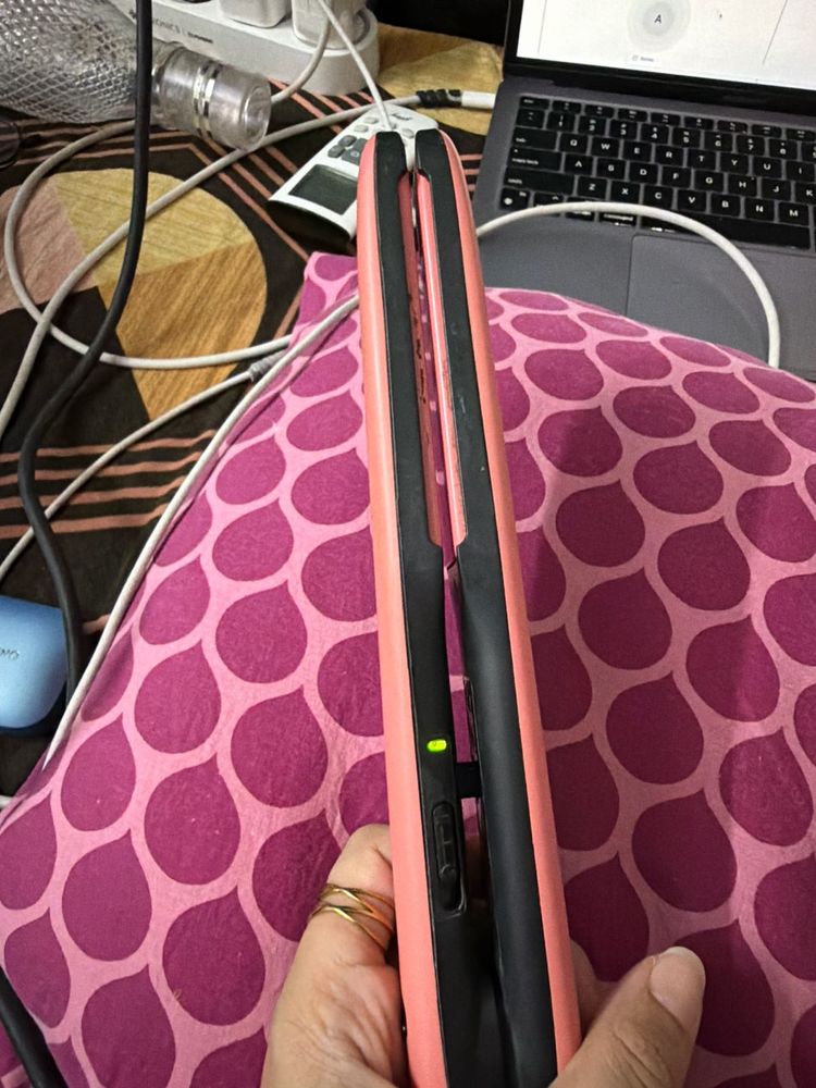 Pink Hair Straightener