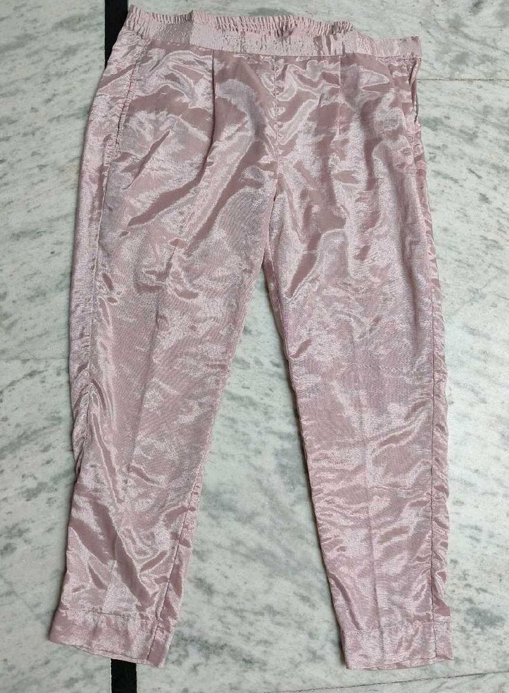 shimmer pants.