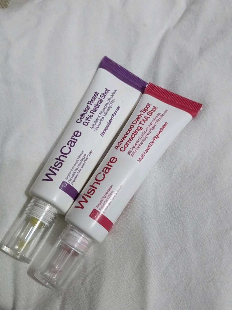 WishCare Retinal &amp; TXA Spot Correcting Serums