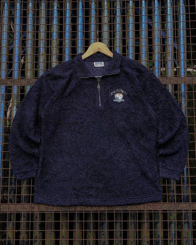 Vintage Chestnut Quarter Zip Fleece