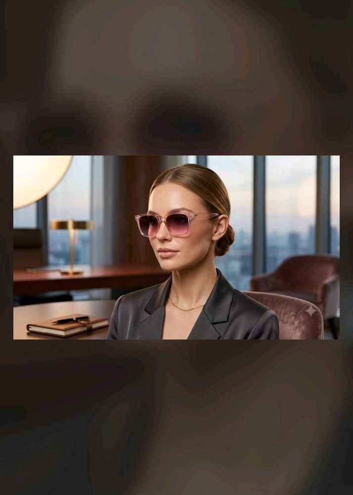 Stylish Square Gradient Sunglasses