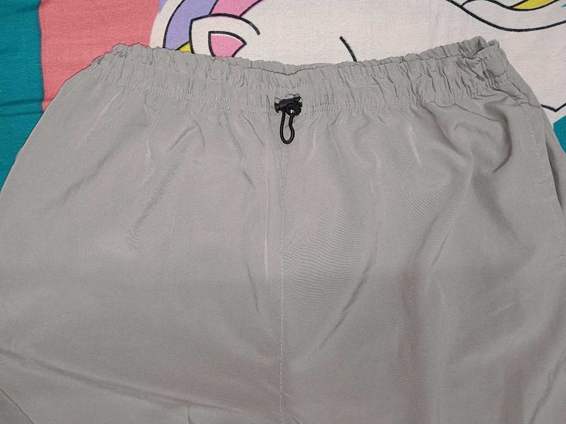 Stylish Grey Cargo Trousers