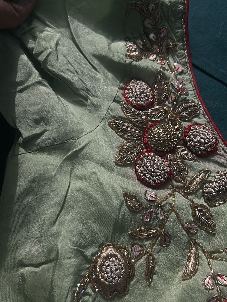 Green Kurta
