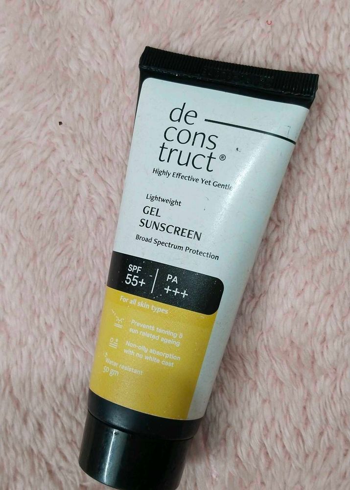 Deconstruct Sunscreen Gel 50++++ ☀️🩷
