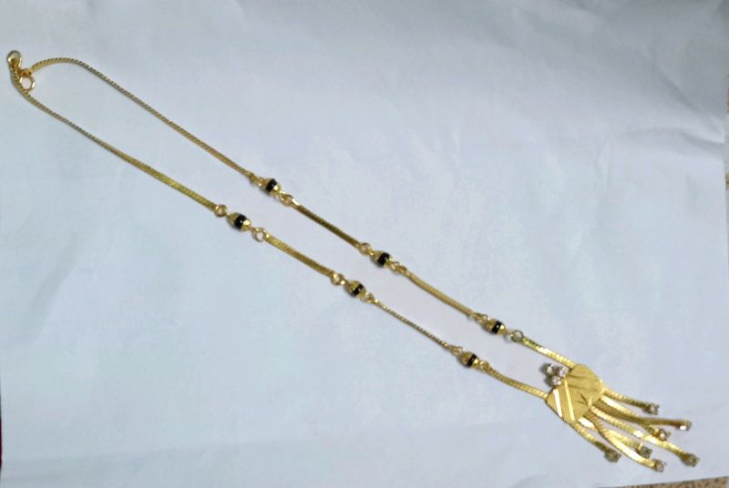 Beautiful Golden Milan Haar Neckless