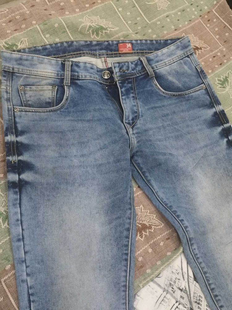 Stylish Blue Denim Jeans