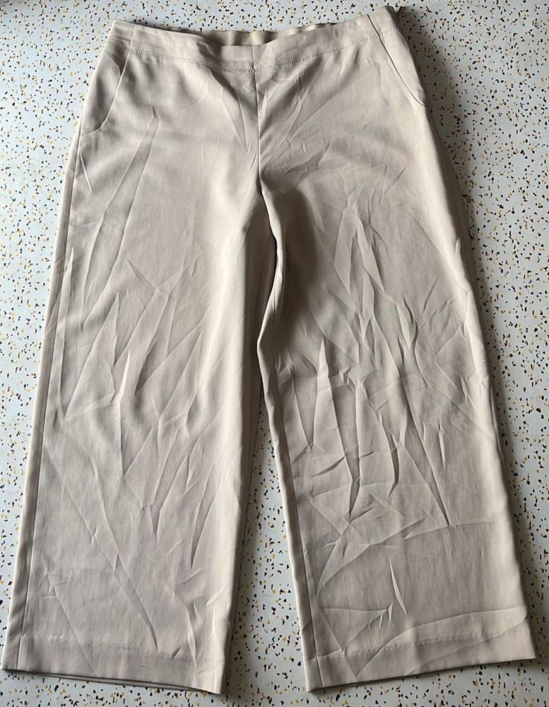 Beige Culottes - Versatile &amp; Comfortable