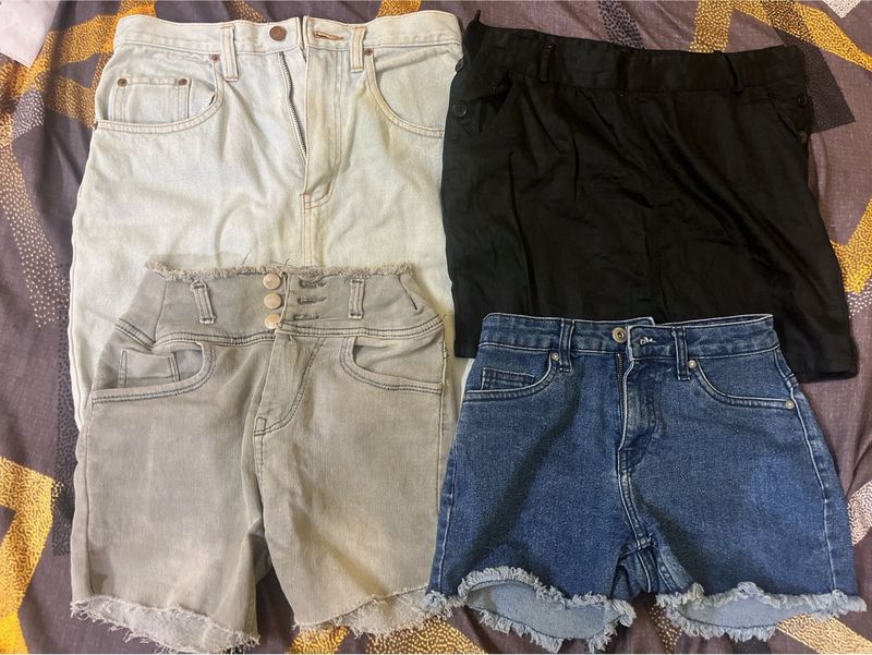 Shorts And Skirt Combo