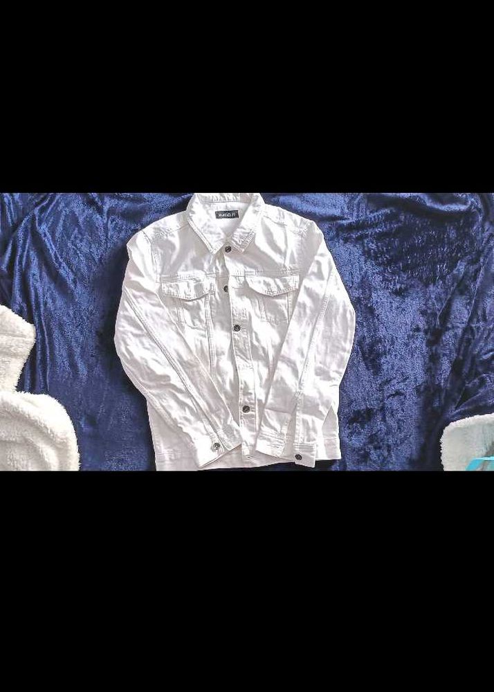 White Denim Jacket