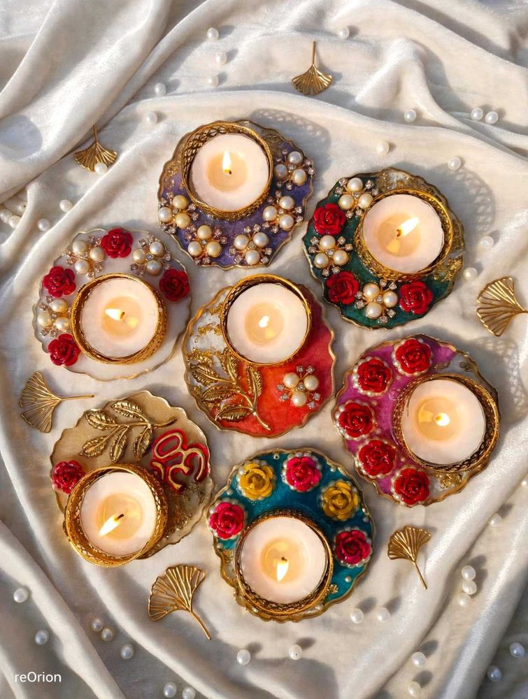 Decorative Tealight Holders Set