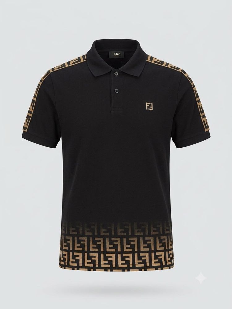 Fendi Dark Polo Shirt