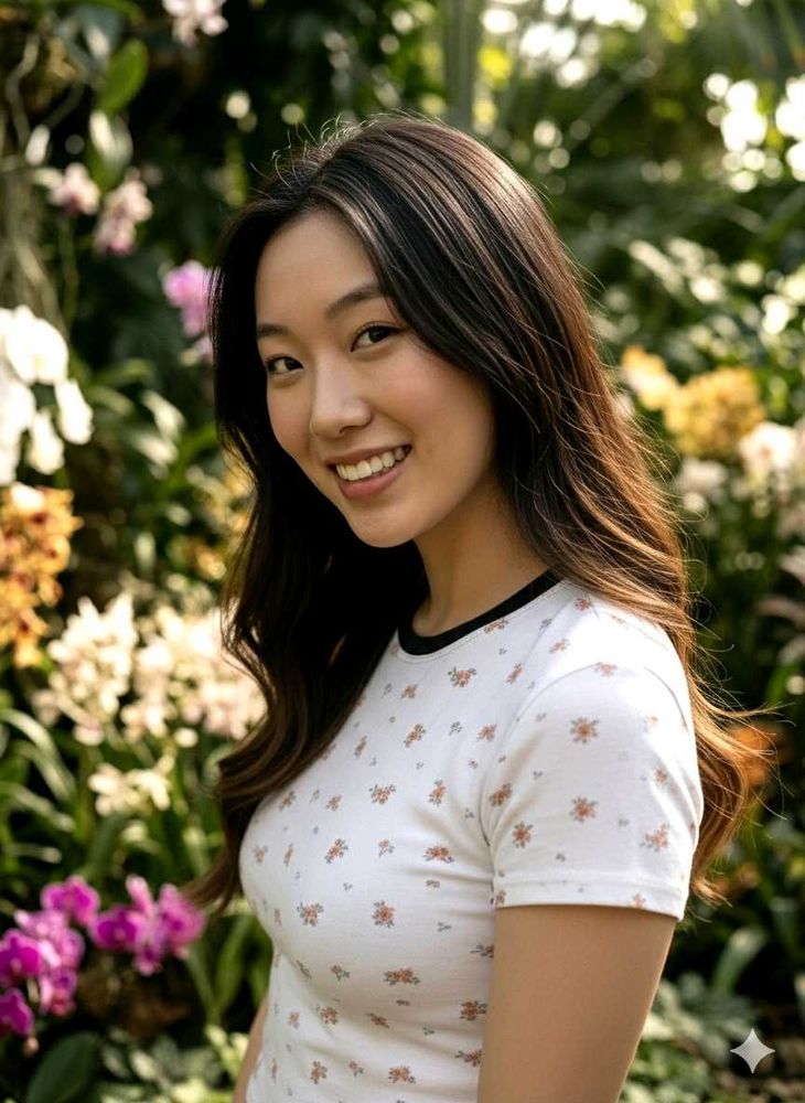 Floral Print Ringer Tee Tshirt Women's Flower Top