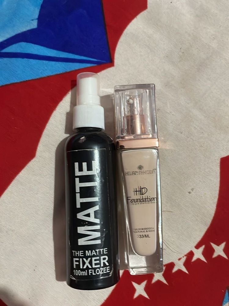 Hilary Rhoda Foundation &amp; Matte Fixer