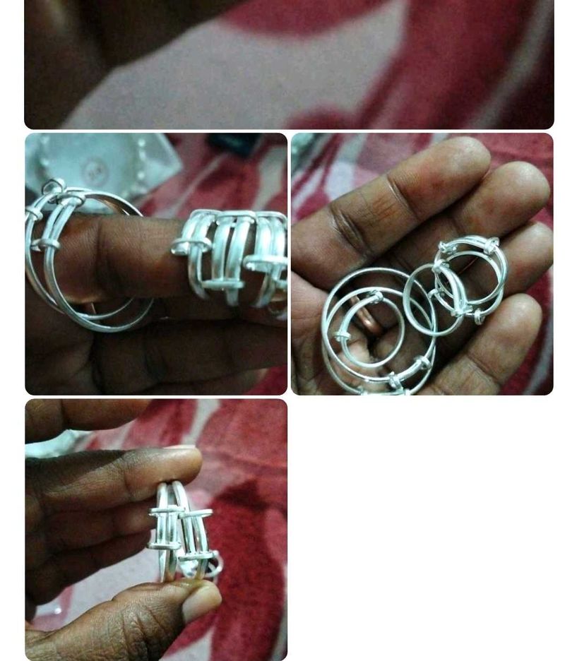 Unique Silver Toe Rings