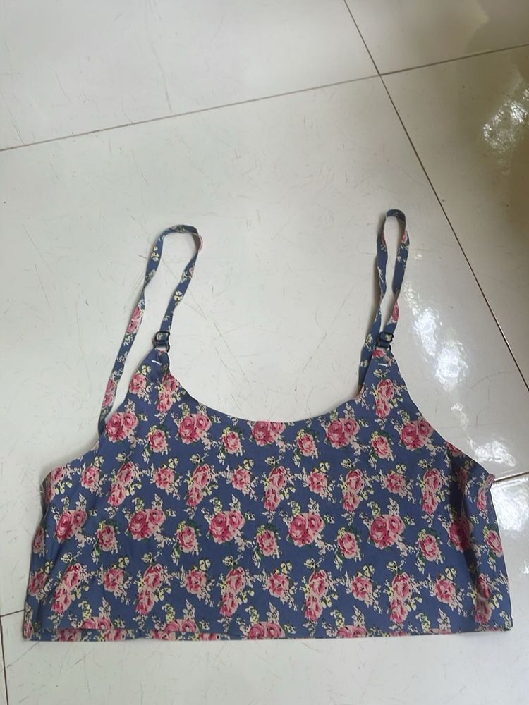 Floral Cami Top/Bra