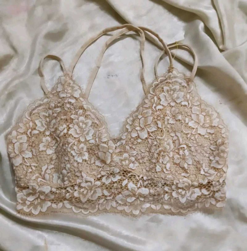 Lace Bralette Comfortable Bra