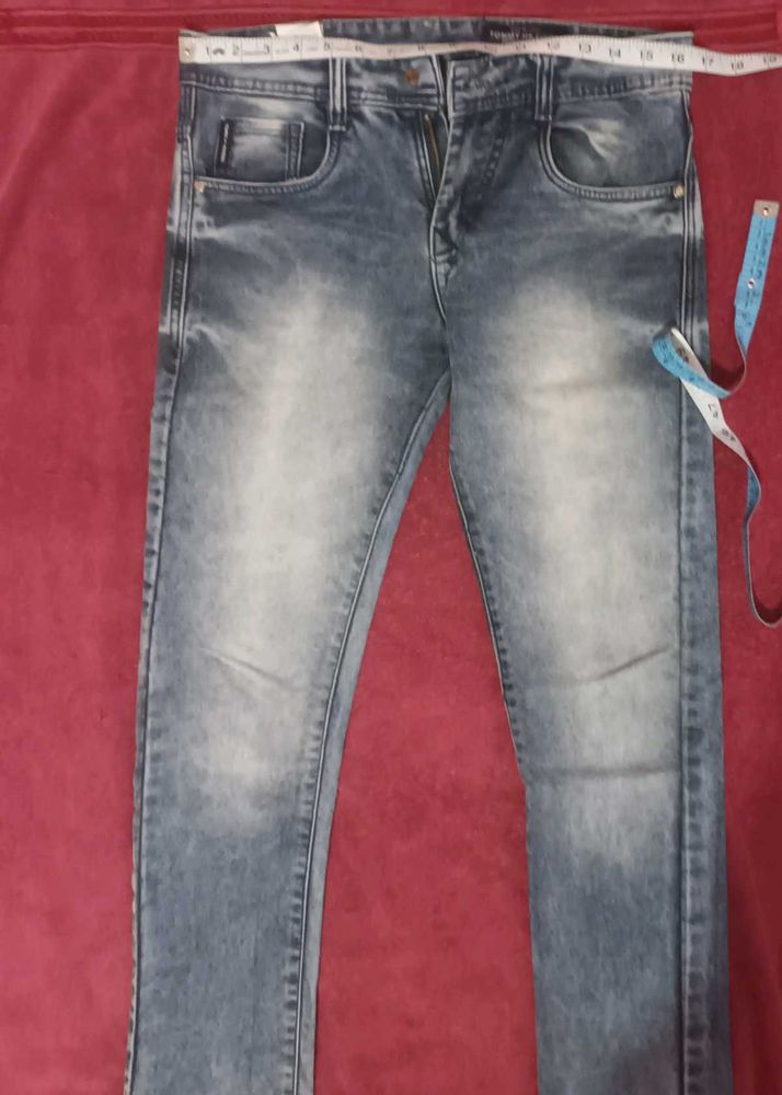 Stylish Blue Wash Denim Jeans