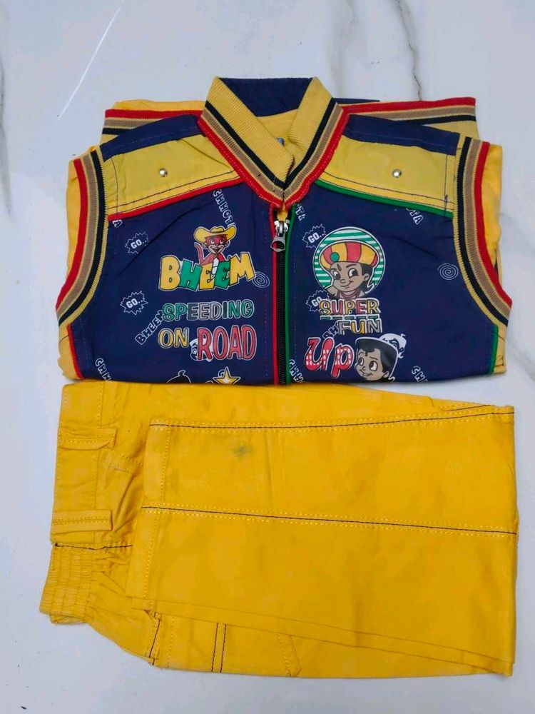 Kids Bheem Print Outfit